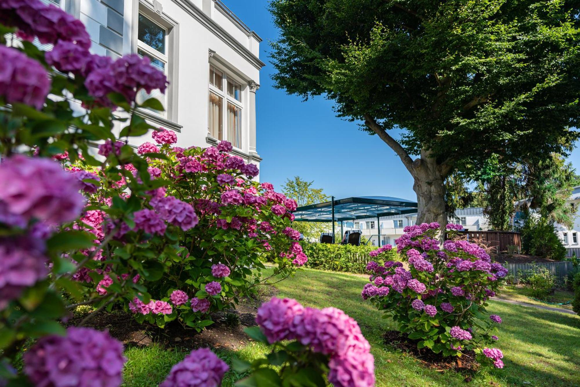 Ostseehotel Villen Im Park - Ein Rovell Hotel ゼーバート・ヘリングスドルフ エクステリア 写真